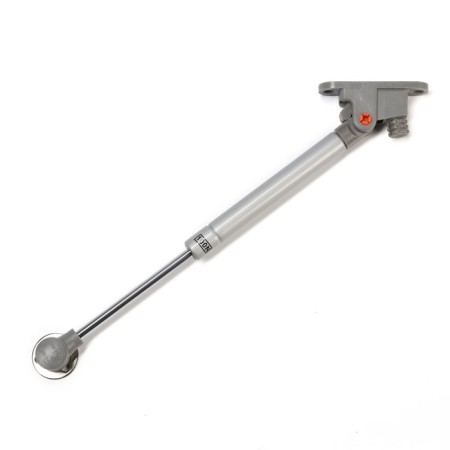 Gazlift 100n Cappio, closer, silent opening/closing, gray, 2 pcs.-1