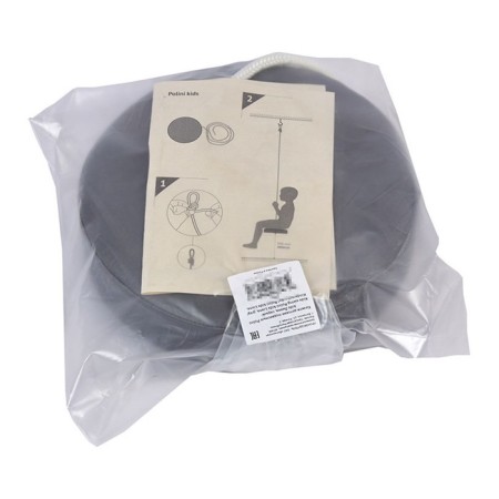 Swing Children's suspended Polini Kids "Liana", Gray-4