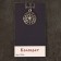 Kolovrat amulet, Pueter metal, art casting