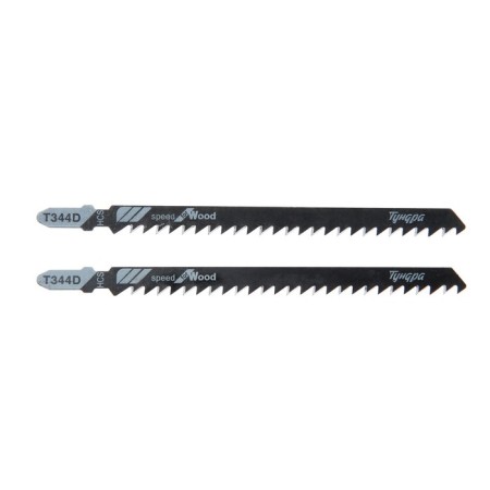 Files for tundra jigsaws, on wood, straight coarse cut, HCS, 110/135 x 4 mm, 2 pcs.-1