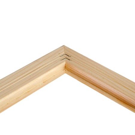 Frame for paintings (mirrors) 50 x 70 x 2.6 cm, wood, berta, white-2