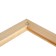 Frame for paintings (mirrors) 50 x 70 x 2.6 cm, wood, berta, white