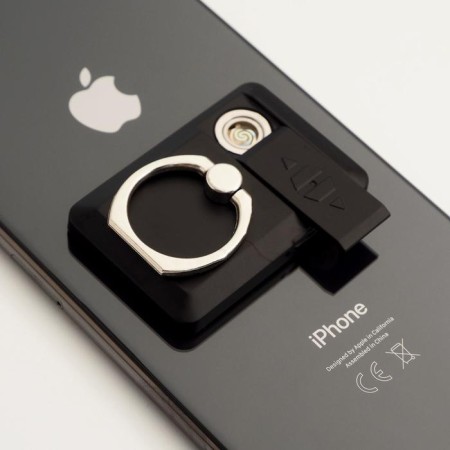 Electronic lighter with a holder ring (popcock), spiral-1