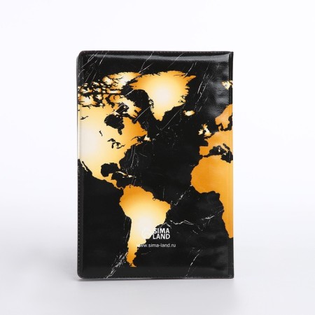 Cover for passport, black color-1
