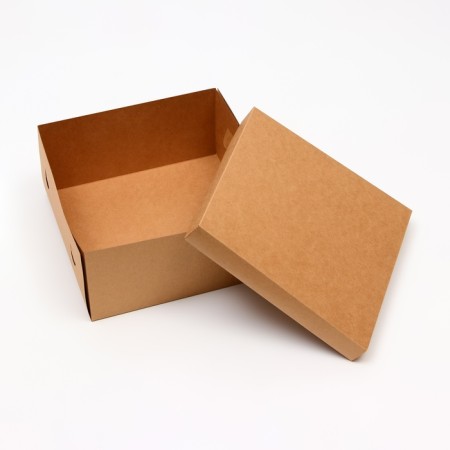 The box is folding, cover is, craft, 25 x 25 x 12 cm-2