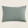 Pillowcase SL Home "Denim" 50*70+2 cm, central olive, 100% greedy cotton