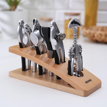 Nadoba undina tools set, matte chromium, 7 items