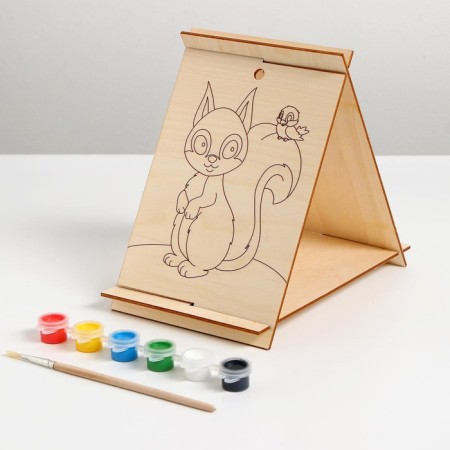 Wood painting. Better "Squirrel"-3