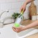 Ruff for dishes with a lobby of the shade Green Day, 31 × 5 cm, anatomical handle