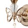 Bra "butterfly" E27 40W gold 15x17x31 cm
