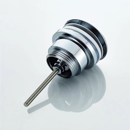 Bottom valve Ledeme L67, for a shell, brass, chrome-2