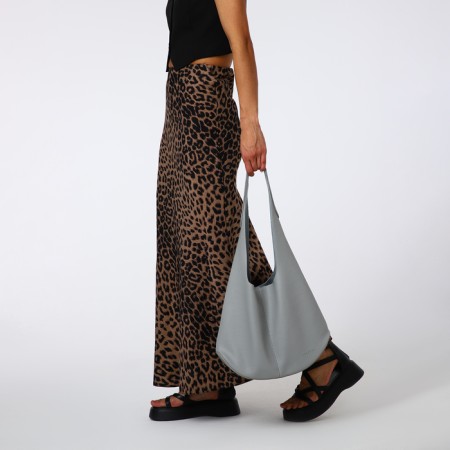 Women's bag on magnet Textura, large size, color gray-9