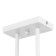 Chandelier gallop "tonny" 2x60W E27 white