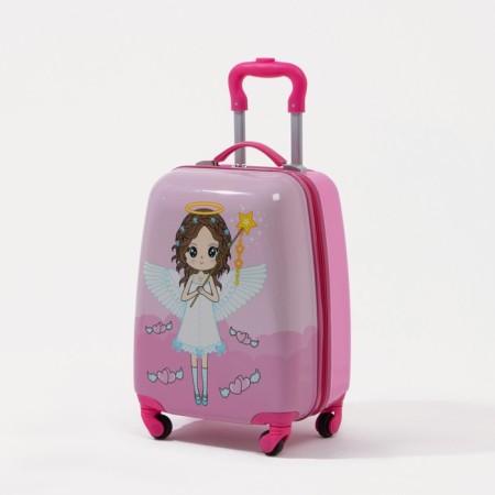 Baby suitcase 24 l (XS), lightning department, pink color