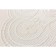 Glass "openwork" Imperial, 140 x 200 cm, beige color