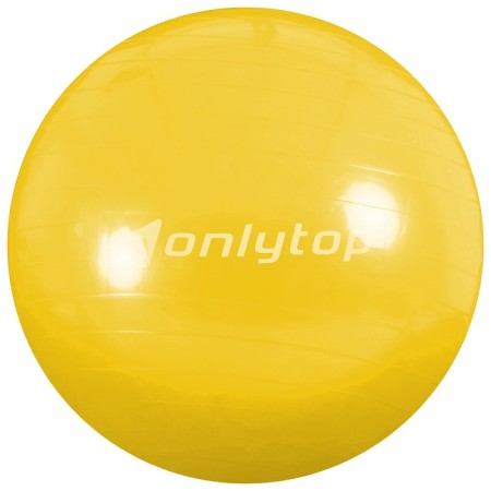 Fitball ONLYTOP, D = 65 cm, 900 g, anti -wings, MIX color-17