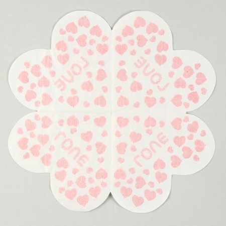 Paper napkins "Love" 33x33 cm, set 20 pcs.-2