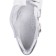 Baby sandals, size 30, silver color