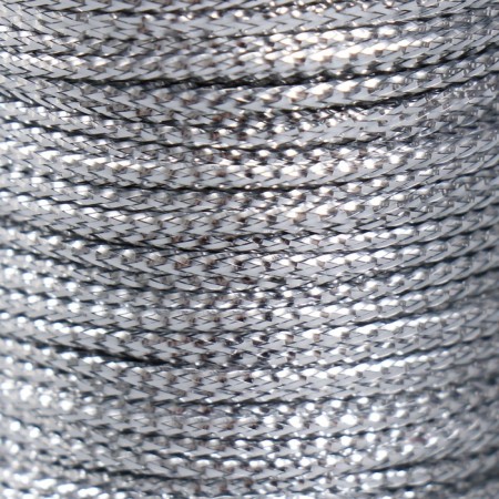 Contain cord on the bobin "silver" winding 15 m thick 2 mm 4.3x4.7x4.7 cm-2