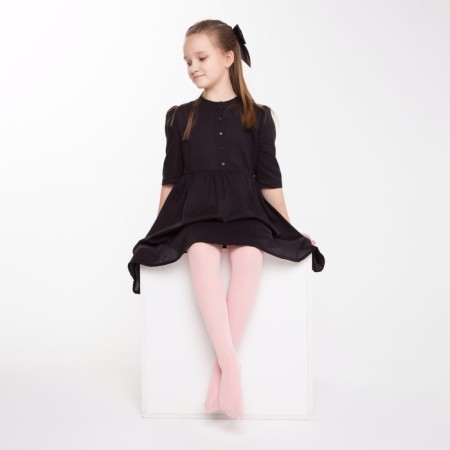 Pantyhose children, light pink color, height 152-158