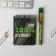 Set "For 100% Man": Notepad and Plastic Pen