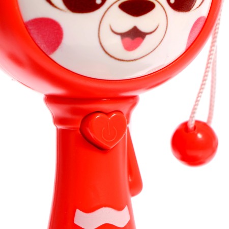 New Year's set of rattles, Russian voice acting, light effects, 5 rattles in a set-4