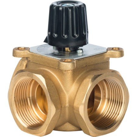 Mixing valve Stout SVM-0003-013201, 1 1/4 ", three-way, KVS 15