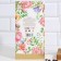 Gift set of a mug 200 ml, cappuccino from batteries "Flowers"