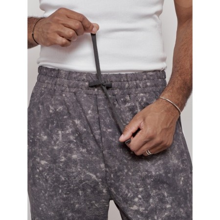 Joggers male, size 56, dark gray color-9