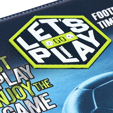 Universal diary for grade 1-11 Football Time, solid cover, artificial leather, foam rubber, liesse, 80 g/m2-1