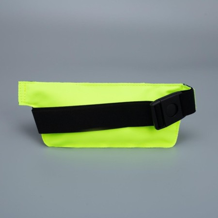 Run to run waist bag on the zipper, yellow color-1