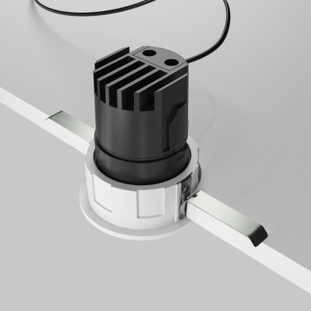 Lamp built-in Technical DL057-7W4K-W, 7W, 6.2x6.2x7 cm, LED, 450LM, 4000K, white color-10