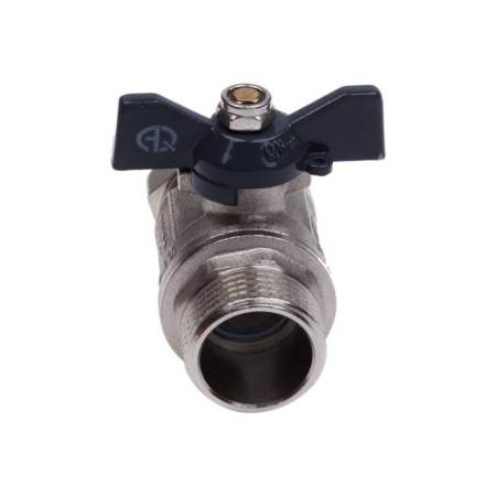 Ballic Aqualink, PN 10, 1/2 "x 20 mm, external thread/ts, butterfly, nickel.-1