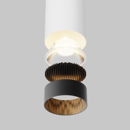 Suspension lamp Technical P072PL-L12W3K-1, LED, 12W, 5.2x5.2x30 cm, 1000lm, white color-4