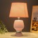 Table lamp E14 40W Pink 22x22x34 cm Risalux