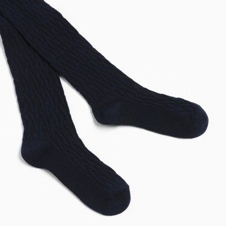 Pantyhose children, dark blue color, height 134-140-7