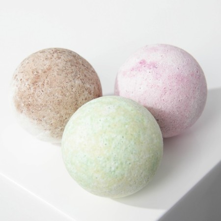Gift set of cosmetics "Strength of Three", bathtub bombs 3 x 40 g, Beauty Fox-2