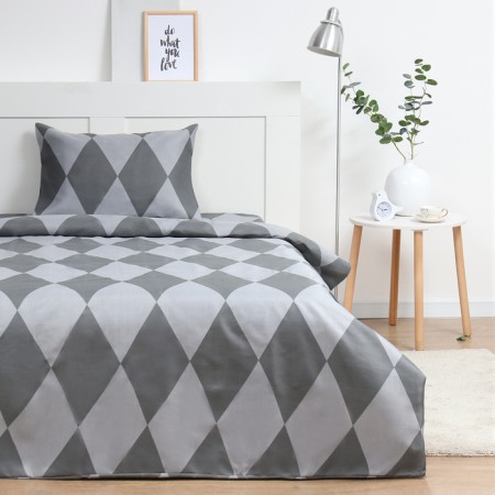 Bed linen 1.5sp saings and I MOSAIC, 143x215cm, 145x214cm, 50x70cm-1pc, microfiber, 60g/m2