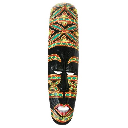 Mask Wall tree "Aboriginal with a bright pattern" 3x12x50 cm-5