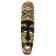 Mask Wall tree "Aboriginal with a bright pattern" 3x12x50 cm