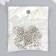 Decor Metal for creativity "Dream Catcher - Flower" Silver G195B585 2.2x1.9 cm