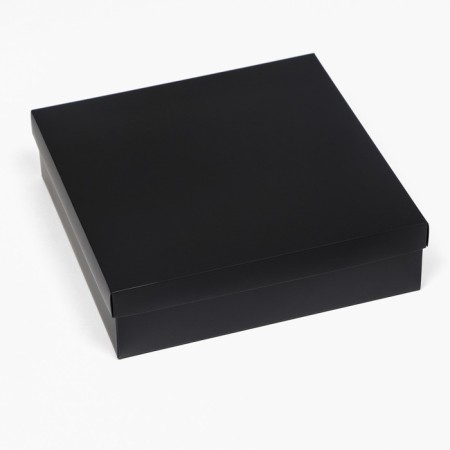 The box is folding, cover is, black, 30 x 30 x 8 cm-1