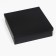 The box is folding, cover is, black, 30 x 30 x 8 cm