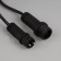 Girlyanda "BelT-Light" 5 m with nozzles "dew", IP44, UMS, dark thread, 50 LED, white glow, 3 V