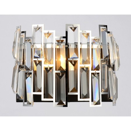 Wall lamp with Ambrella Light, Traditional, Tr5056, E14, Chrome color, black-1