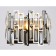 Wall lamp with Ambrella Light, Traditional, Tr5056, E14, Chrome color, black