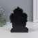 NECSK Polystone "Ganesha on the throne" 9.5x9.5x14.2 cm