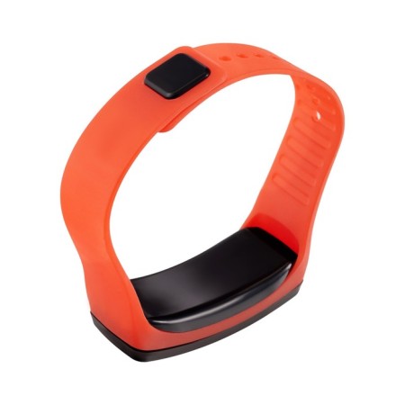 Watch of wrist, electronic children's "glare", silicone strap, dial 5 x 2 cm, red-3