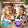 Board game "Feed Bobo", mini-version, hippos, 2 players, 5+