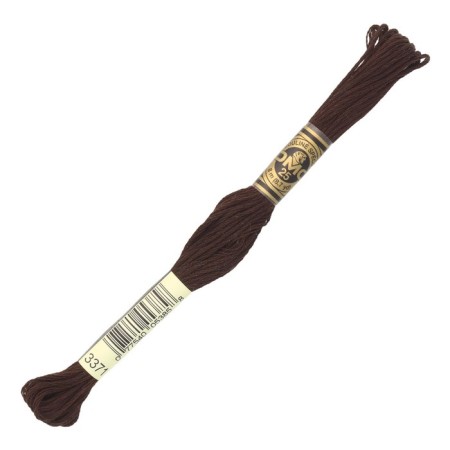 The threads of the DMC 117 (3371), 12 pcs. packaged